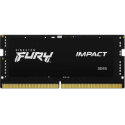 16GB DDR5-6400MHz SODIMM Kingston FURY Impact (KF564S38IB-16), CL38, 1.35V, Intel XMP 3.0, Black