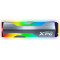 .M.2 NVMe SSD 1.0TB ADATA XPG Spectrix S20 RGB [PCIe3.0x4, R/W:2500/1800MB/s, 160/190K IOPS, 3DTLC]
