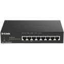 .8-port 10/100/1000Mbps  POE EASY SMART, D-Link DGS-1100-08PLV2, with 4 PoE Ports, 80W budget