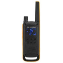Motorola Walkie-Talkie TalkAbout T82 Extreme, Quad, IPx4, 16 Channels, 10km, Black 
