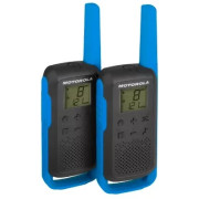 Motorola Walkie-Talkie TalkAbout T62, Twin, 16 Channels, 8km, Blue/Black 