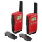 Motorola Walkie-Talkie TalkAbout T42, Twin, 16 Channels, 4km, Red