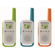 Motorola Walkie-Talkie TalkAbout T42, Triple, 16 Channels, 4km 