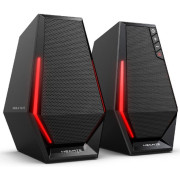 Edifier Gaming G1500 Black, RMS 2x2.5W, Bluetooth V5.3, 12 light effects enhance the gaming experience, Bluetooth/USB sound card/AUX input available
