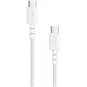 Cable Type-C to Type-C - 0.91 m - Anker PowerLine Select+ USB-C USB-C, 0.91 m, Fast Charge max. 15W (3A / 5V), 30.000-bend lifespan, white
