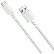 Cable Type-A to Type-C - 0.91 m - Anker PowerLine Select+ USB-A USB-C, 0.91 m, Fast Charge max. 15W (3A / 5V), 30.000-bend lifespan, white