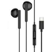 HOCO M65 Special sound Type-C wire control earphones with mic black