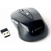 Mouse Gembird MUSW-6B-01, Wireless, 6-button, Black