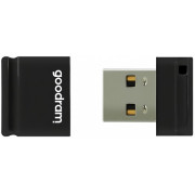 64GB USB2.0 Goodram UPI2 USB, Black, World’s smallest USB Flash drive (Read 20 MByte/s, Write 5 MByte/s)