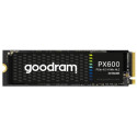M.2 NVMe SSD 1.0TB GOODRAM PX600 Gen2, Interface: PCIe4.0 x4 / NVMe1.4, M2 Type 2280 form factor, Sequential Reads/Writes 5000 MB/s / 3200 MB/s, TBW: 300TB, MTBF: 2mln hours, 3D NAND TLC, heat-dissipating thermal pad