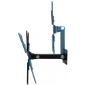 Esperanza TV-Wall Mount PROTEUS ERW015 for 26-70", Max load 55kg, Vesa 75x75-400x400mm, Distance of TV from wall: 110-465mm, Tilt adjustment up to 15°, Horizontal rotation angle adjustment up to 120°, level included, Weight: 4,5kg