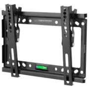 Esperanza TV-Wall Mount CASTOR ERW010 for 14-50", Max load 25kg, Vesa 75x75-200x200mm, Distance of TV from wall: 24mm, Tilt adjustment up to 15°, level included, Weight: 460g