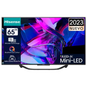 Телевизор 65" LED SMART TV Hisense 65U7KQ, Mini LED 3840x2160, VIDAA OS, Gray