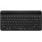 Wireless Keyboard A4Tech FBK30, Compact, Low-Profile, Cradle, Quiet Key, BT/2.4, Black