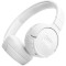 Headphones Bluetooth JBL T670NC, White, On-ear, Adaptive Noise Cancelling with Smart Ambient