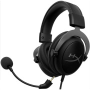 Gaming Headset HyperX Cloud II, 53mm driver, 64 Ohm, 15-21khz, 100db, 320g.,3.5mm/USB/Type-C, Balck