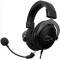 Gaming Headset HyperX Cloud II, 53mm driver, 64 Ohm, 15-21khz, 100db, 320g.,3.5mm/USB/Type-C, Balck