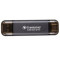 2.0TB Transcend Portable SSD ESD310C Black, USB-A/C 3.2 (71.3x20x7.8 mm, 11g, R/W:1050/950 MB/s)