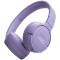 Headphones Bluetooth JBL T670NC, Purple, On-ear, Adaptive Noise Cancelling with Smart Ambient