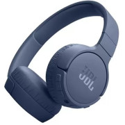 Headphones  Bluetooth  JBL T670NC, Blue, On-ear, Adaptive Noise Cancelling with Smart Ambient