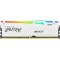 16GB DDR5-6000 Kingston FURY® Beast DDR5 White RGB EXPO , PC48000, CL36, 1.35V, 2Rx8, Auto-overclocking, Asymmetric WHITE Large heat spreader, Dynamic RGB effects featuring HyperX Infrared Sync technology, AMD® EXPO v1.0 and Intel® Extreme Memory Profile