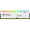 16GB DDR5-5600 Kingston FURY® Beast DDR5 White RGB EXPO , PC44800, CL36, 1.25V, 1Rx8, Auto-overclocking, Asymmetric WHITE Large heat spreader, Dynamic RGB effects featuring HyperX Infrared Sync technology, AMD® EXPO v1.0 and Intel® Extreme Memory Profile