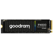 M.2 NVMe SSD 250GB GOODRAM PX600 Gen2, Interface: PCIe4.0 x4 / NVMe1.4, M2 Type 2280 form factor, Sequential Reads/Writes 3200 MB/s / 1700 MB/s, TBW: 100TB, MTBF: 2mln hours, 3D NAND TLC, heat-dissipating thermal pad
