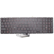 Keyboard HP OMEN 15-DC 15T-DC 15-DH 15T-DH w/Backlit w/o frame "ENTER"-small ENG/RU RED Original