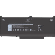 Battery Dell Latitude 5300 5310 7300 7400 E5300 E7300 E7400 MXV9V 5VC2M 05VC2M 829MX 0829MX N2K62 7.6V 7500mAh Black Original