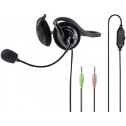 Hama NHS-P100 PC Office Headset with Neckband, Stereo, black