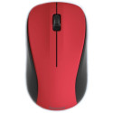 Hama 173022 MW-300 V2 Optical 3-Button Wireless Mouse, Quiet, USB Receiver, red