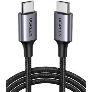 UGREEN Cable Type-C to Type-C 100w 2m Alumi Braided  US316, Black 