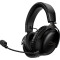 Wireless headset HyperX Cloud III Wireless, Black, Frequency response: 10Hz–21kHz, Battery life up to 120h, Driver: Dynamic, 53mm with Neodymium magnets, Ultra-Clear Microphone with LED Mute Indicator, DTS Headphone:X Spatial Audio, USB 2.4GHz Wireless C