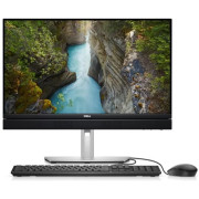 All-in-One PC - 23.8" DELL OptiPlex 7410 FHD IPS Non-Touch AG (Intel Core i5-13500T, 16GB (1X16GB) DDR4, M.2 512GB PCIe NVMe 2230 SSD, CR, Integrated graphics, WiFi 6E  AX211 2x2 BT5.2, TPM, FHD Cam, Wireless KB and Mouse KM5221W, Height  Adjustable Stand