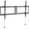 Wall Mount  Gembird WM-90T-01 Black 43"-90", 70kg, VESA:up 800x400, Wall dist:49mm, +3° ~ -12°