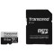 512GB MicroSD (Class 10) UHS-I (U3) +SD adapter, Transcend TS256GUSD340S (V30, A2, R/W:160/125MB/s)