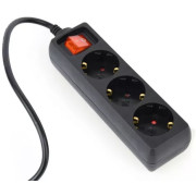 Surge Protector for UPS,  0.6m, 10A, 3 Sockets, Energenie, BLACK, for UPS C14 socket