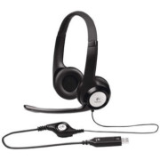 Headset Logitech H390, Mic, White, USB