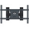 Wall Mount Gembird WM-75ST-02 Black 32"-75", 45kg VESA:up 600x400, Wall dist:55~490mm,±50°,-5/+8°