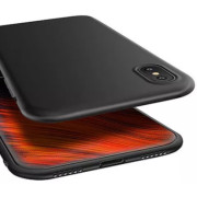  690010 Husa Screen Geeks Solid Apple iPhone XS Max, Black (чехол накладка в асортименте для смартфонов Apple iPhone)