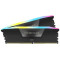 32GB DDR5 Dual-Channel Kit Corsair Vengeance RGB Black 32GB (2x16GB) DDR5 (CMH32GX5M2E6000C36) PC5-48000 6000MHz CL36-44-44, Retail (memorie/память)