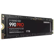 1TB SSD PCIe 4.0 x4 NVMe 2.0 M.2 Type 2280 Samsung 990 PRO w/ Heatsink MZ-V9P1T0CW, Read 7450MB/s, Write 6900MB/s (solid state drive intern SSD/внутрений высокоскоростной накопитель SSD)
