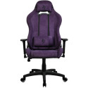 Gaming/Office Chair AROZZI Torretta Soft Fabric, Purple, Soft Fabric, max weight up to 95-100kg / height 160-180cm, Recline 145°, 3D Armrests, Head and Lumber cushions, Metal Frame, Nylon wheelbase, Gas Lift 4class, Small nylon casters, W-26.5kg