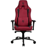 Gaming/Office Chair AROZZI Vernazza SuperSoft Fabric, Bordeaux, Velvety texture fluid-repellant, max weight up to 135-145kg / height 165-190cm, Tilt  Angle Lock, Recline 165°, 4D Armrests, Head and Lumber cushions, Metal Frame, Aluminium wheelbase, Gas li