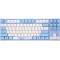 Keyboard Varmilo VEM87 CMYK 87Key, EC V2 Rose, USB-A, EN/UKR, White Led, Black