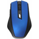 Omega OM08WBL Mouse Wireless 1600DPI Blue [45526]