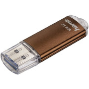 Hama 124003 "Laeta" FlashPen, USB 3.0, 32 GB, 45 MB/s, brown
