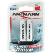 Ansmann 5021003 Lithium battery Mignon AA / FR6 / 1.5V, 2 pack in Blister (10)