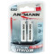Ansmann 5021003 Lithium battery Mignon AA / FR6 / 1.5V, 2 pack in Blister (10)