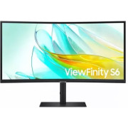 34" SAMSUNG S34C650UA, Black, VA-Curved, 3440x1440,100Hz, 5ms, MegaDCR, 350cd, LAN, HDMI+DP+TypeC